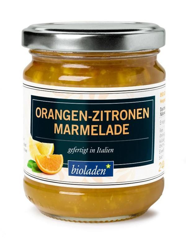 Produktfoto zu Orangen-Zitronen Marmelade vegan