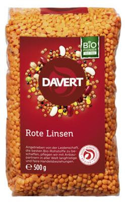 Produktfoto zu Rote Linsen 500g vegan