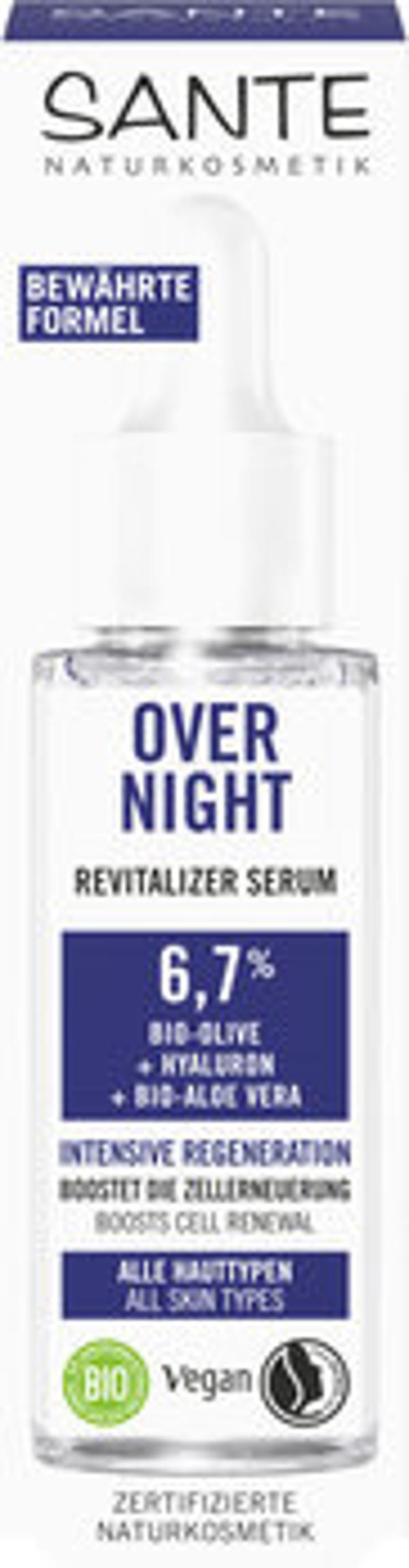 Produktfoto zu OVER NIGHT Revitalisierendes Serum Bio-Olive 30ml