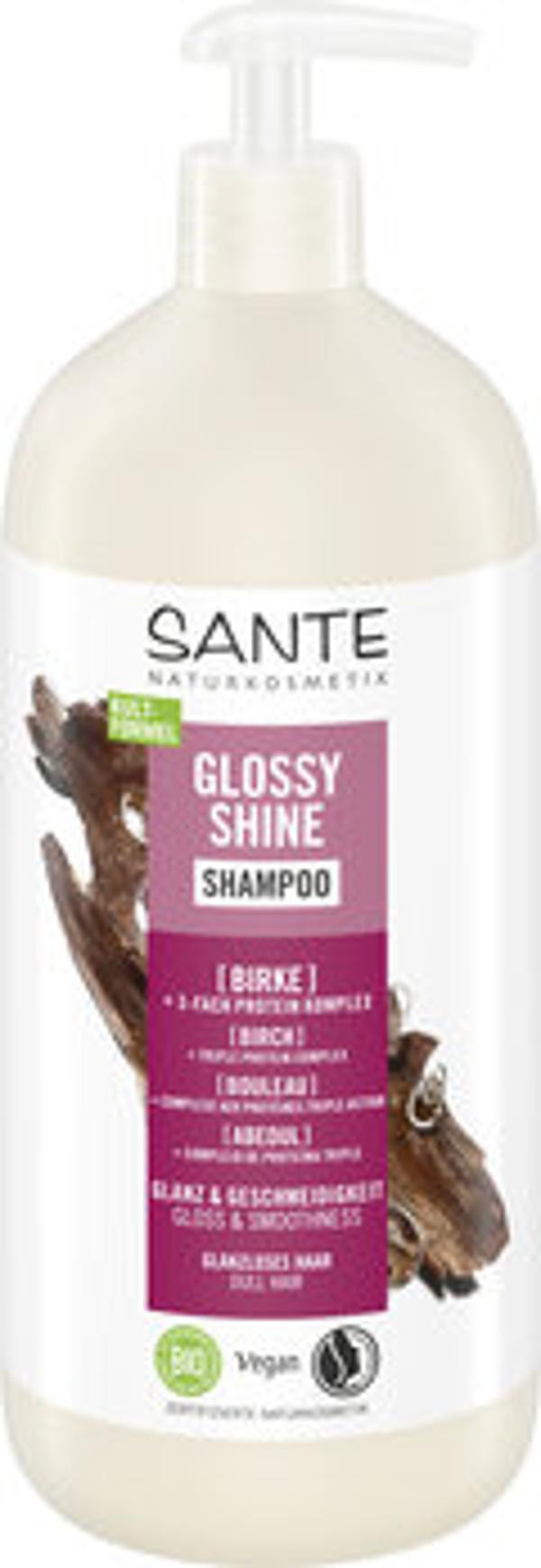 Produktfoto zu GLOSSY SHINE Shampoo Birke + 3-fach Protein Komplex 950ml