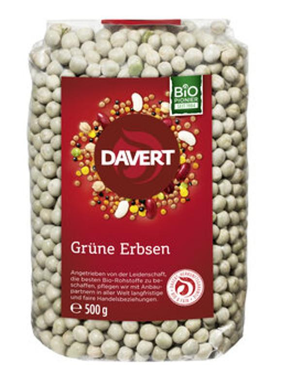 Produktfoto zu Grüne Erbsen 500g