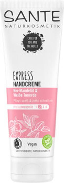 Produktfoto zu EXPRESS Handcreme Mandelöl & Weiße Tonerde 75ml