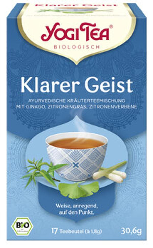 Produktfoto zu YogiTea Klarer Geist Tee in 17 Beuteln vegan