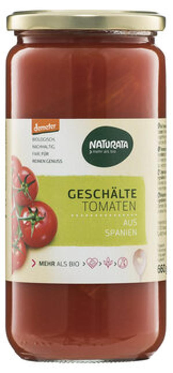 Produktfoto zu Geschälte Tomaten 660g vegan