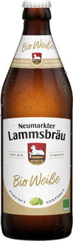 Produktfoto zu Lammsbräu Weiße 10x0,5L Kiste