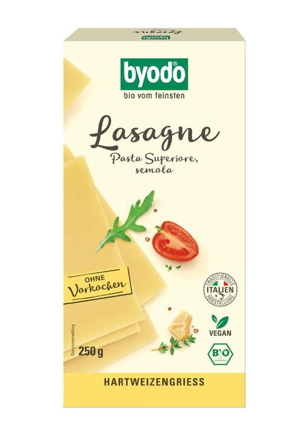 Produktfoto zu Lasagne-Platten 250g vegan