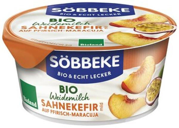 Produktfoto zu Sahnekefir auf Pfirsich - Maracuja 150g