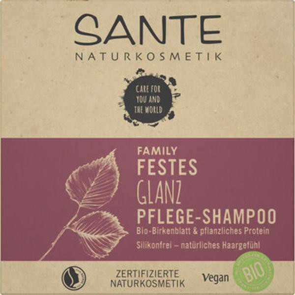 Produktfoto zu FAMILY Festes Glanz Pflege-Shampoo 60g