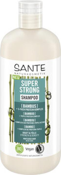 Produktfoto zu SUPER STRONG Shampoo Bambus + 3-Fach Protein Komplex 500ml