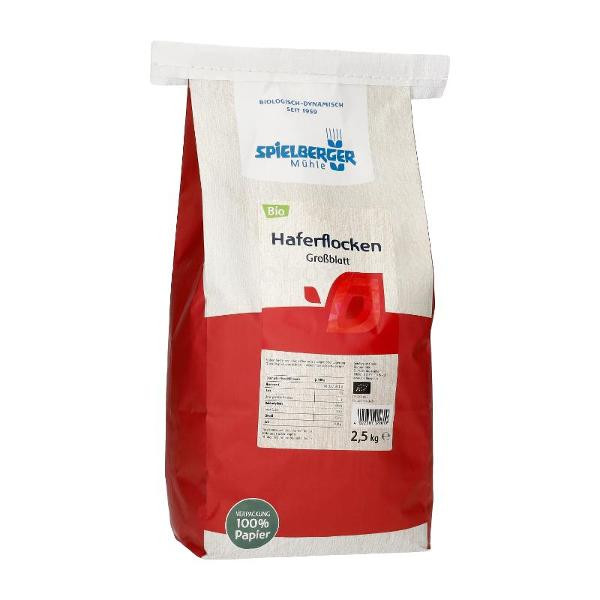 Produktfoto zu Haferflocken Großblatt 2,5kg