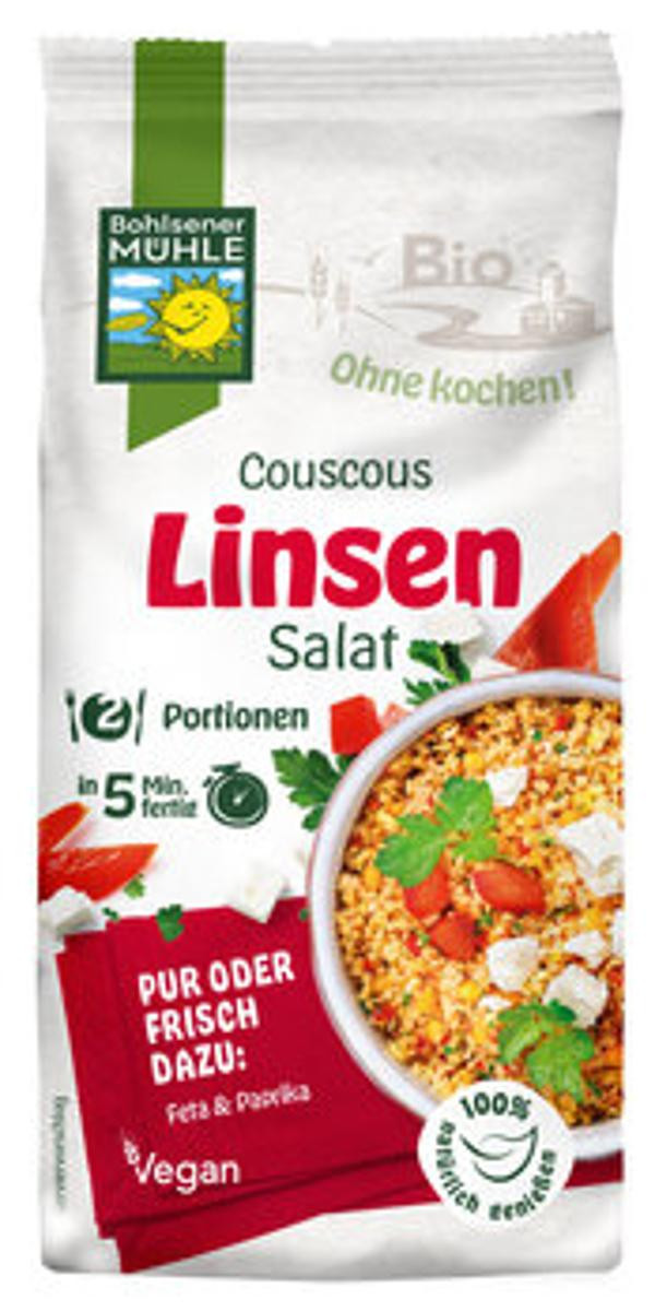 Produktfoto zu Couscous Linsen Salat-Mischung für 2 Portionen