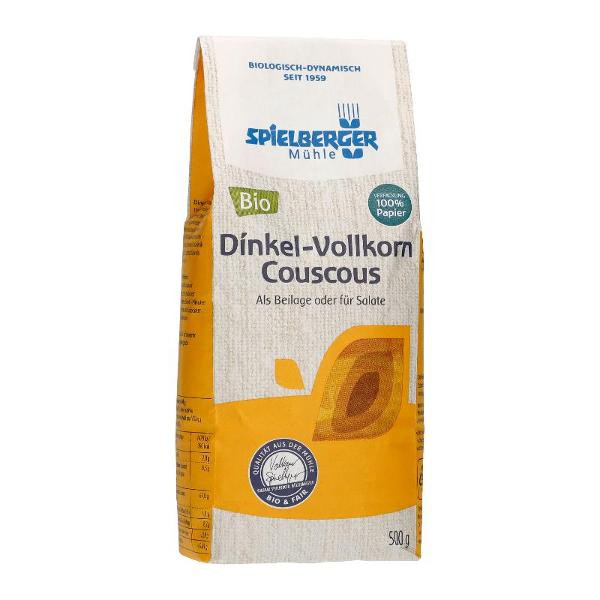 Produktfoto zu Spielberger Dinkel Vollkorn Couscous 500g