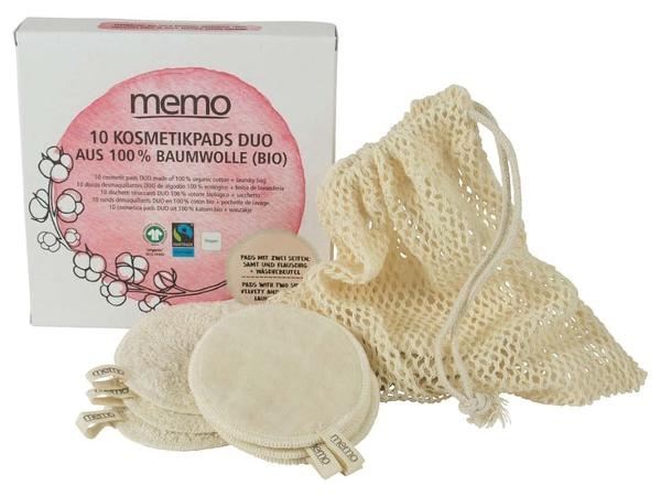 Produktfoto zu Kosmetik Pads Baumwolle 10 Stück