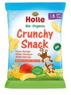 Produktfoto zu Crunchy Snack Hirse-Mango 25g