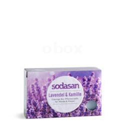 Produktfoto zu Seifenstück Lavendel & Kamille 100g