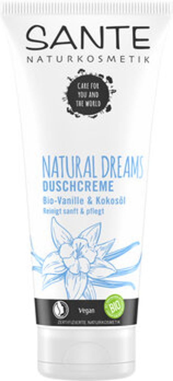 Produktfoto zu NATURAL DREAMS Duschcreme Vanille & Kokosöl 200ml