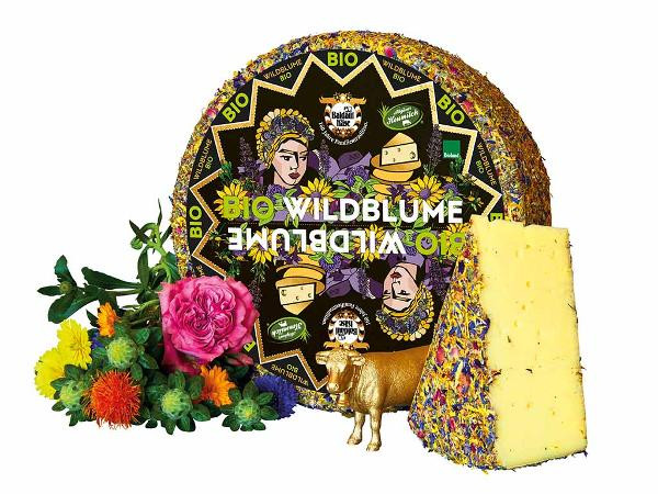 Produktfoto zu Allgäuer Wildblumenkäse