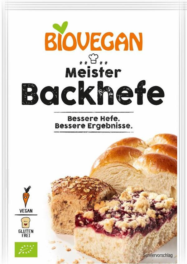 Produktfoto zu Backhefe 7g vegan