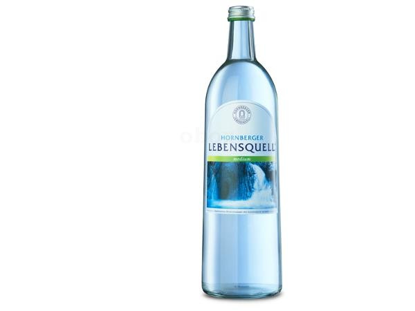 Produktfoto zu Hornberger Mineralwasser medium 1L