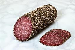 Produktfoto zu Pfeffersalami geschnitten