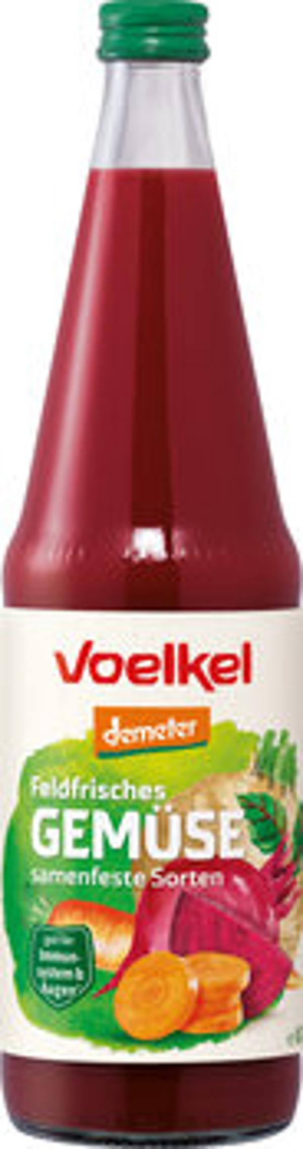 Produktfoto zu Saft Feldfrisches Gemüse 0,7L vegan