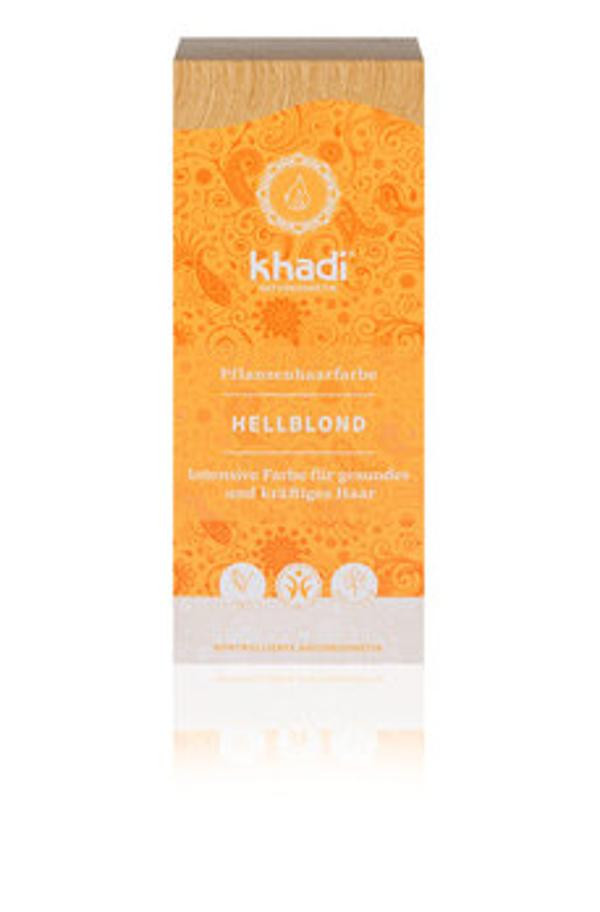 Produktfoto zu khadi Pflanzenhaarfarbe Hellblond vegan