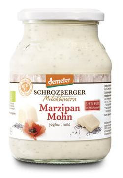 Produktfoto zu Joghurt mild Marzipan Mohn 500g