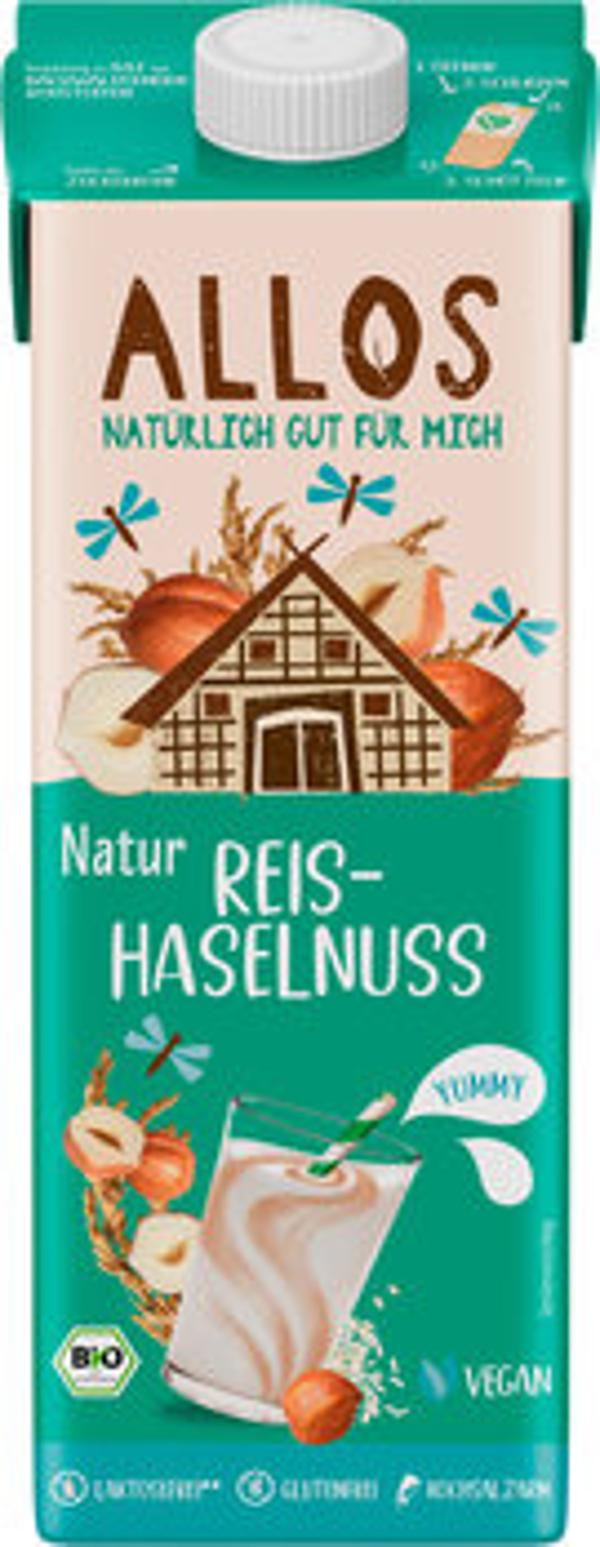 Produktfoto zu Reis-Haselnuss Natut 1L