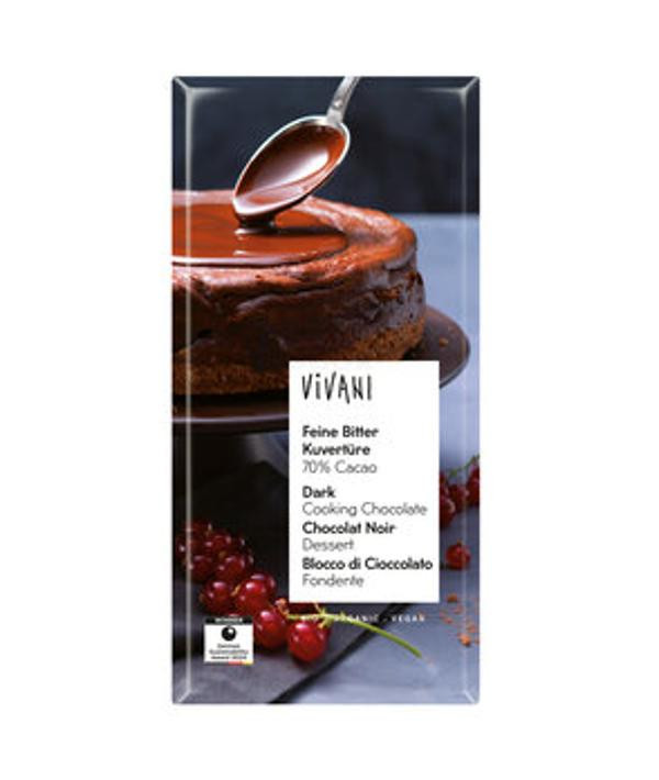 Produktfoto zu Feine Bitter Kuvertüre 70% Cacao 200g