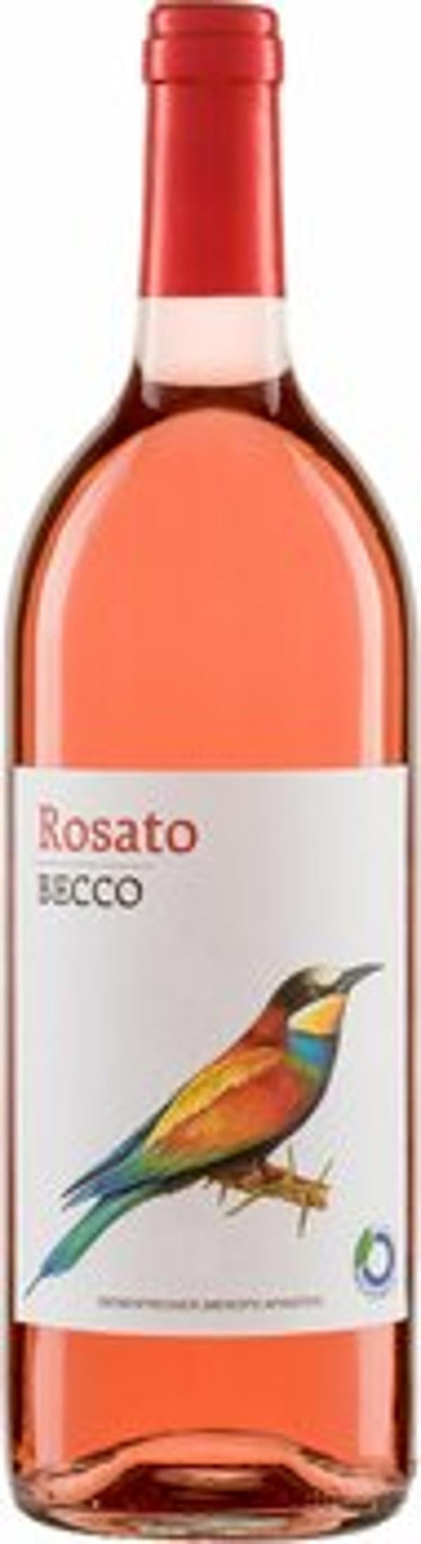 Produktfoto zu Rosato Becco Roséwein 1L vegan