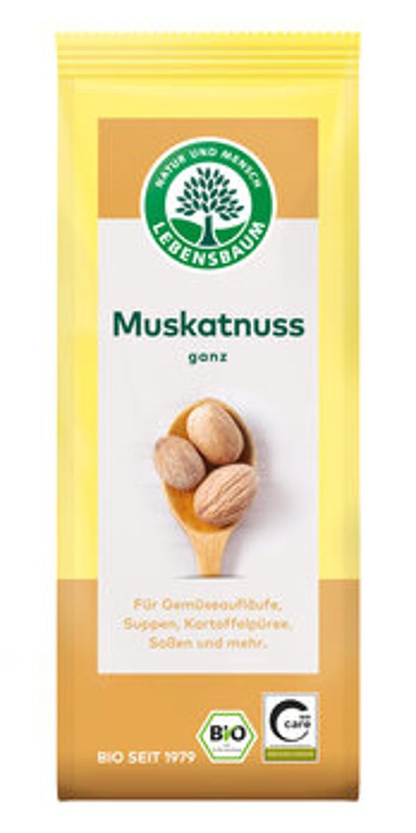 Produktfoto zu Muskatnuss ganz 3 Stück vegan