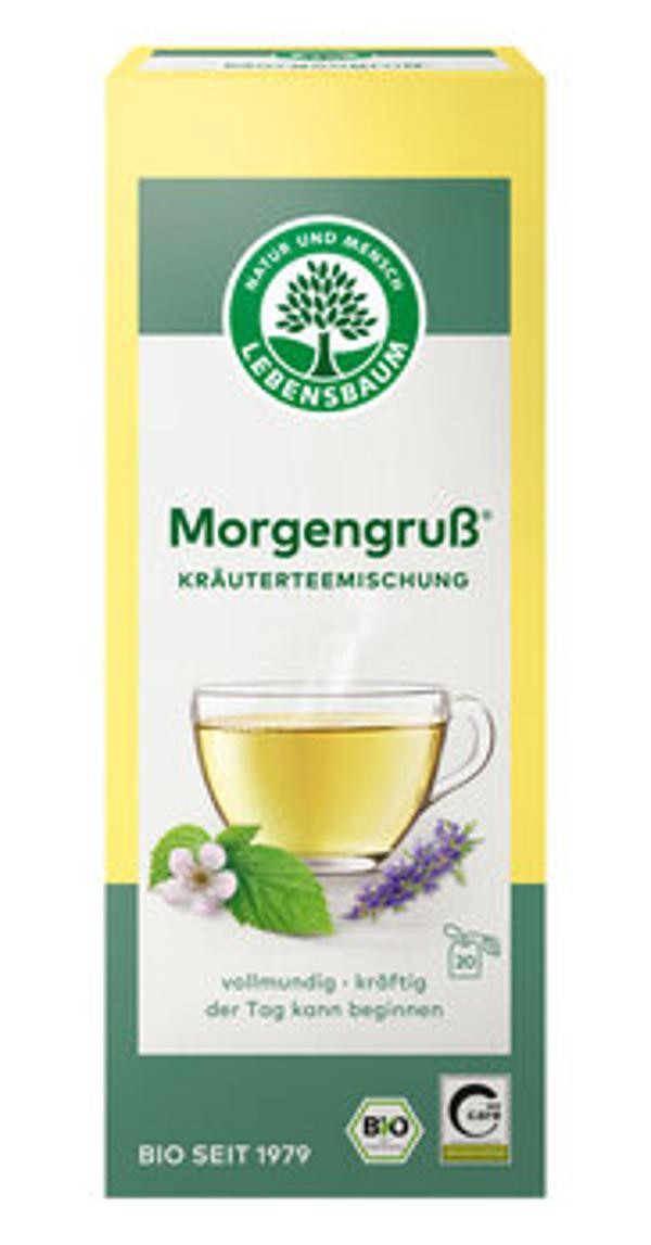 Produktfoto zu Morgengruß Kräutertee in 20 Beuteln vegan