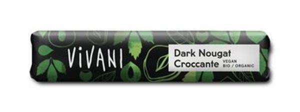 Produktfoto zu Schokoriegel Dark Nougat 35g vegan