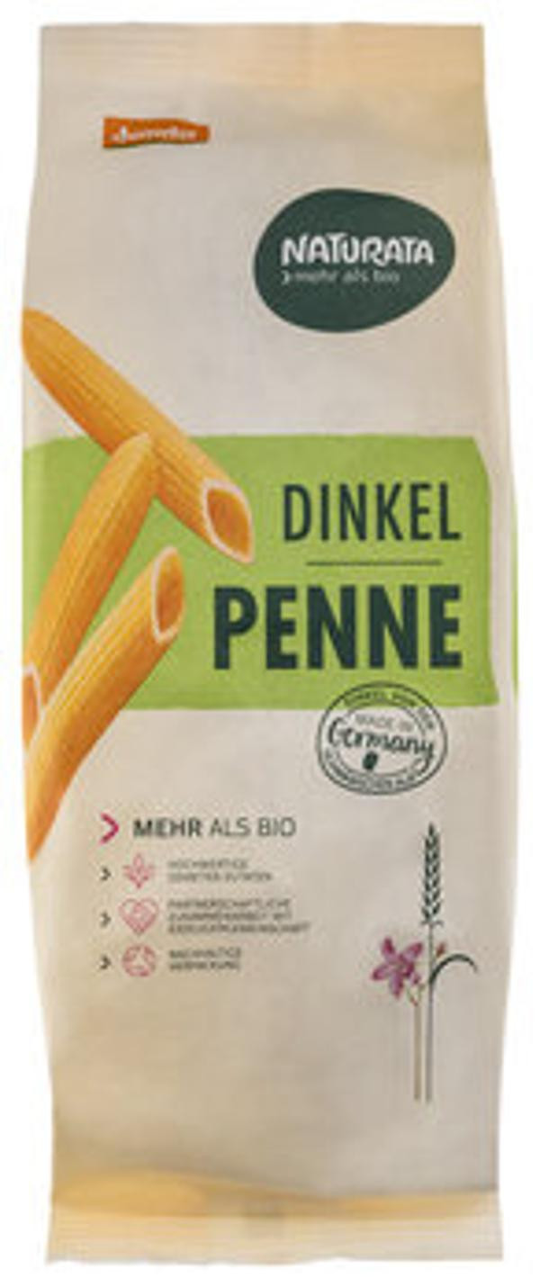 Produktfoto zu Dinkel Penne hell 500g vegan