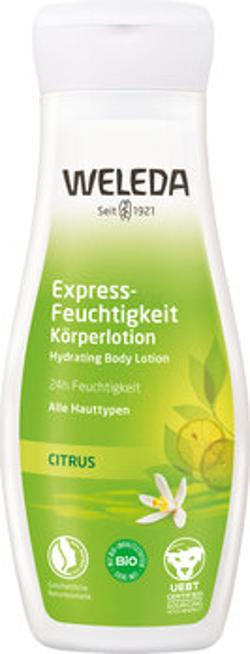 Produktfoto zu Express-Feuchtigkeit Körperlotion Citrus 200ml