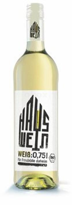 Produktfoto zu Hauswein weiß 0,75L vegan