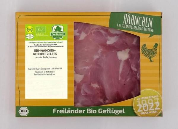 Produktfoto zu TK Hähnchengeschnetzeltes aus der Keule ca. 350g