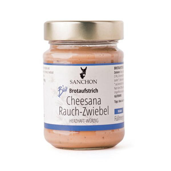 Produktfoto zu Brotaufstrich Cheesana Rauch - Zwiebel 170g