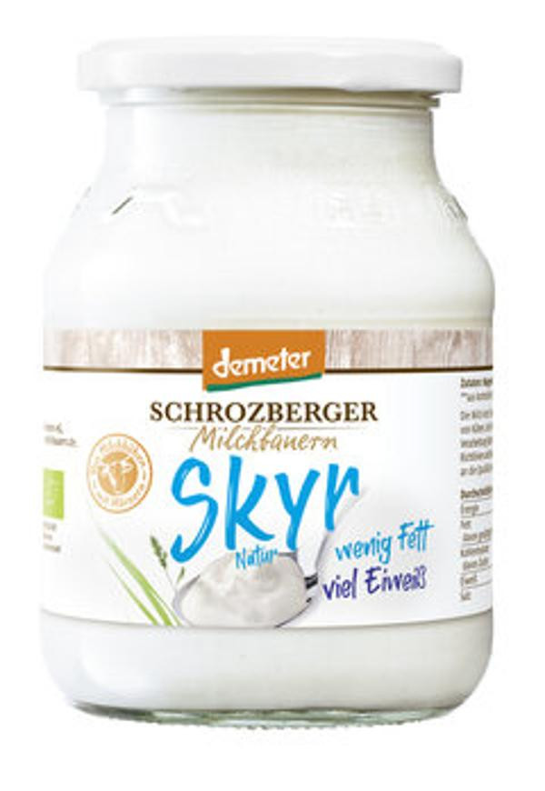 Produktfoto zu Skyr Natur im Glas 500g