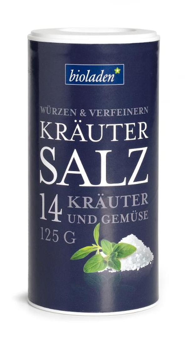 Produktfoto zu Kräutersalz in der Streudose 125g vegan