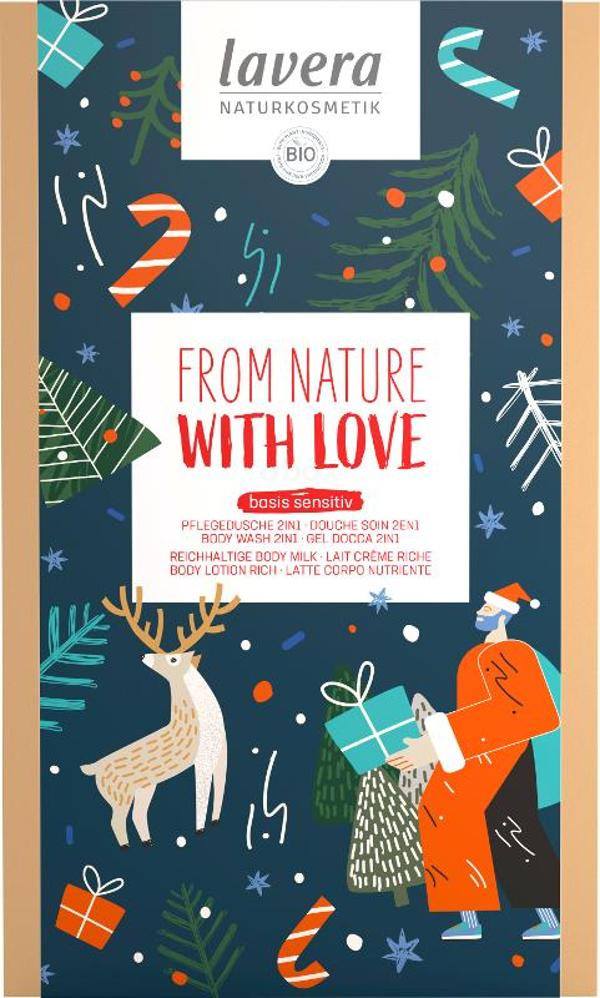 Produktfoto zu lavera - Geschenkset "From Nature with Love" basis sensitiv