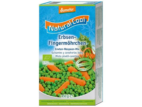 Produktfoto zu TK Erbsen-Fingermöhrchen 450g