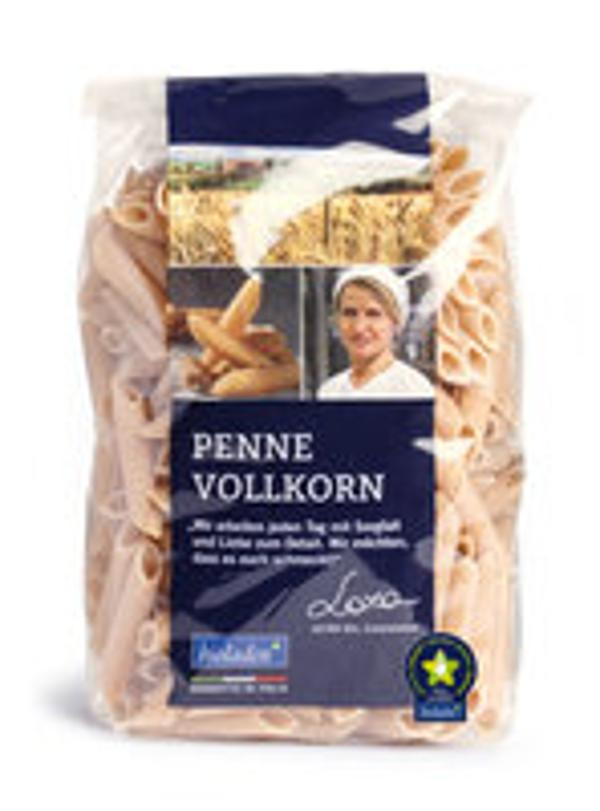 Produktfoto zu Penne Weizen-Vollkorn 500g vegan