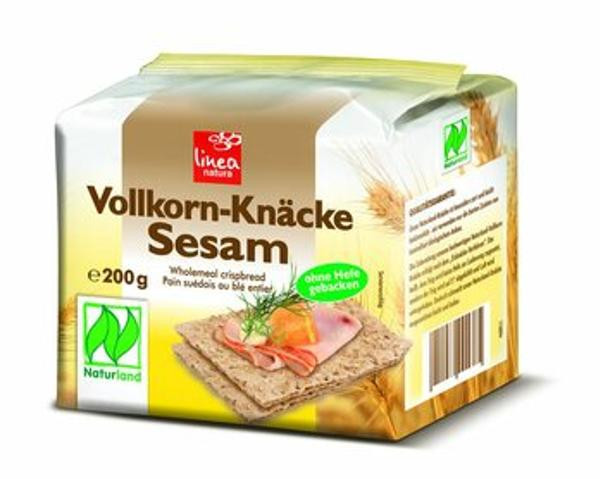 Produktfoto zu Vollkorn-Knäcke mit Sesam 200g