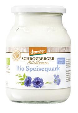 Produktfoto zu Speisequark mager im Gl. 500 g