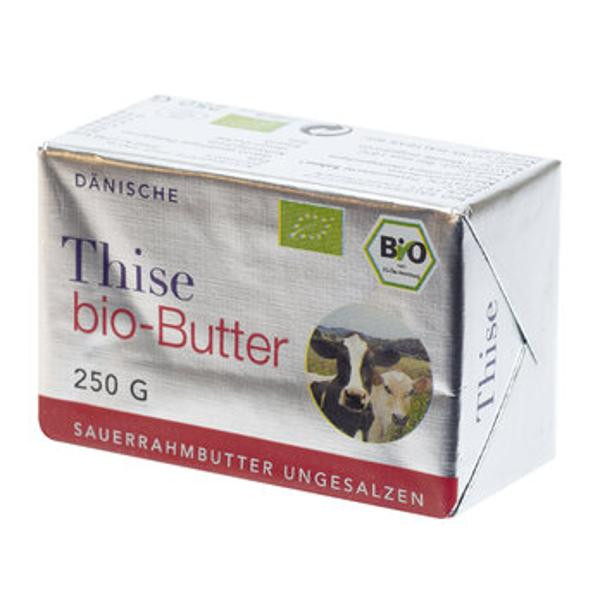 Produktfoto zu Dänische Thise bio-Butter 250g