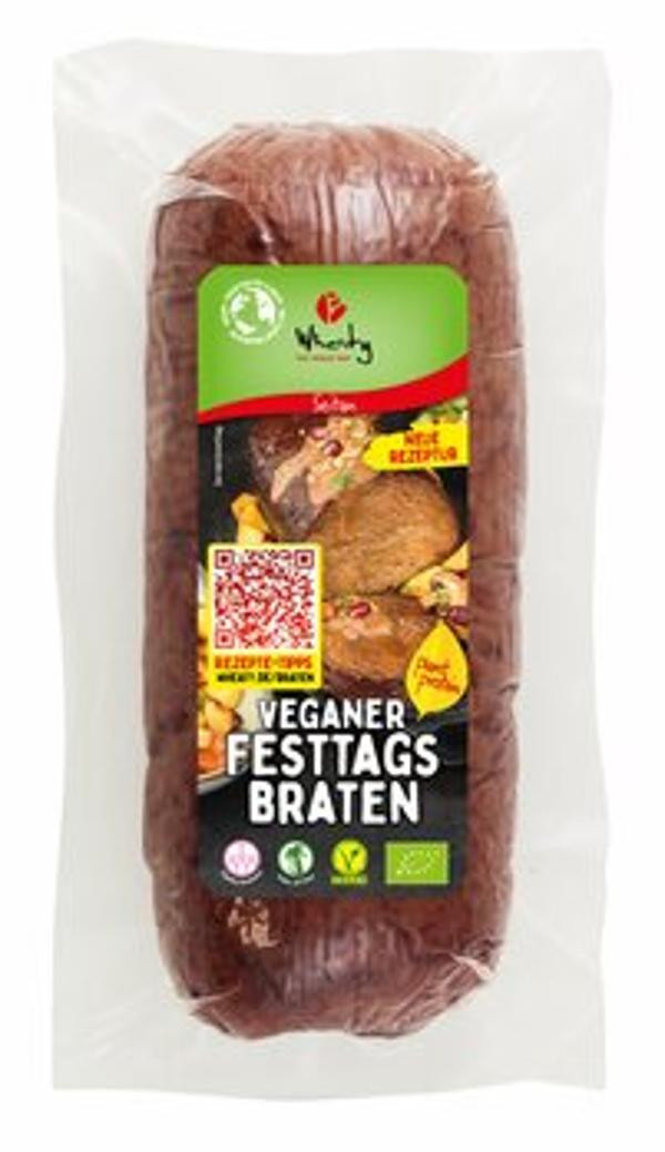 Produktfoto zu veganer Festtagsbraten aus Seitan 750g