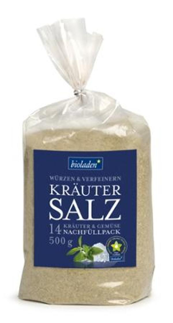 Produktfoto zu Kräutersalz im Nachfüllpack 500g vegan