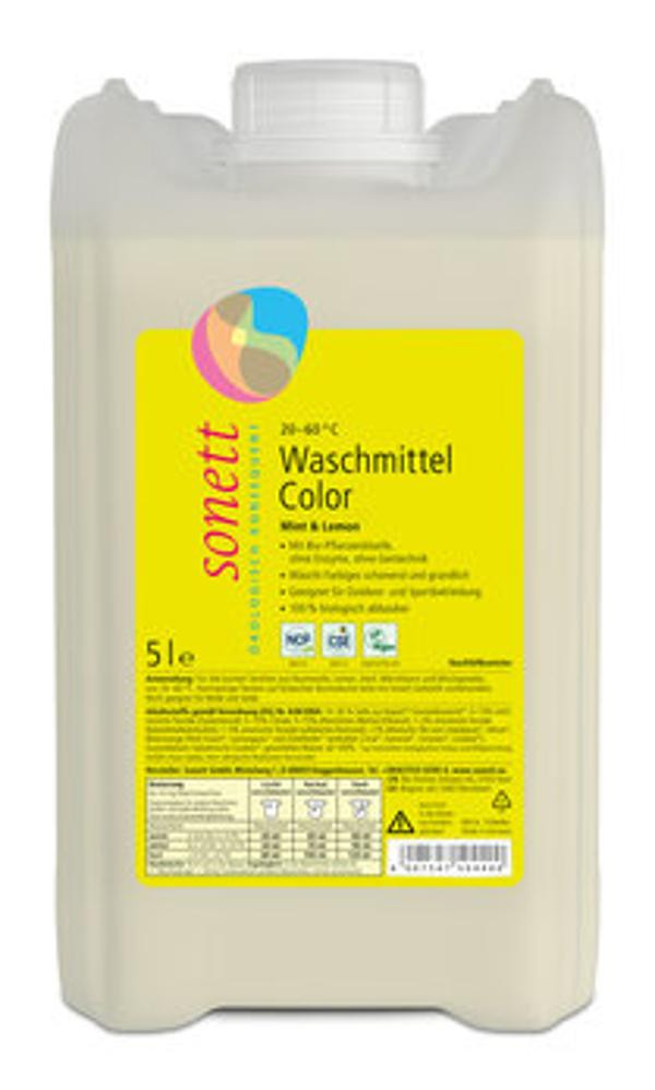 Produktfoto zu Waschmittel Color Mint & Lemon 5L