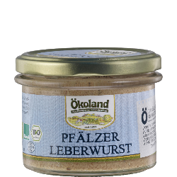 Produktfoto zu Pfälzer Leberwurst im Glas 160g